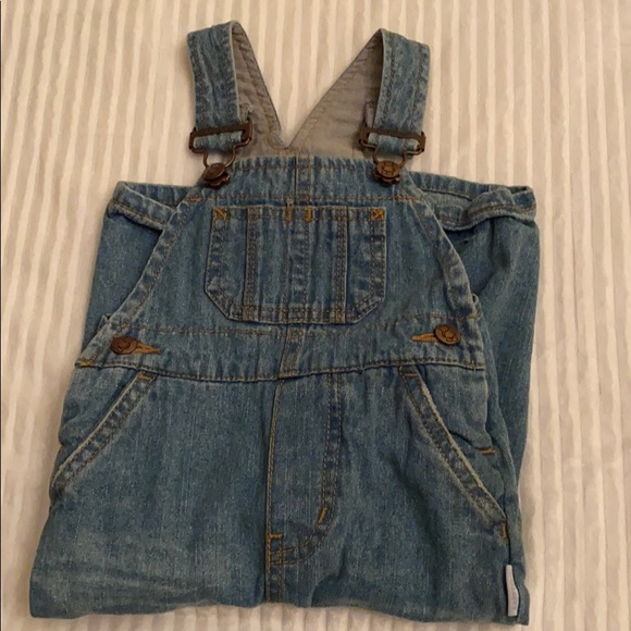 Baby fresh Denim Jean baby overalls w/pockets - Picture 3 of 6